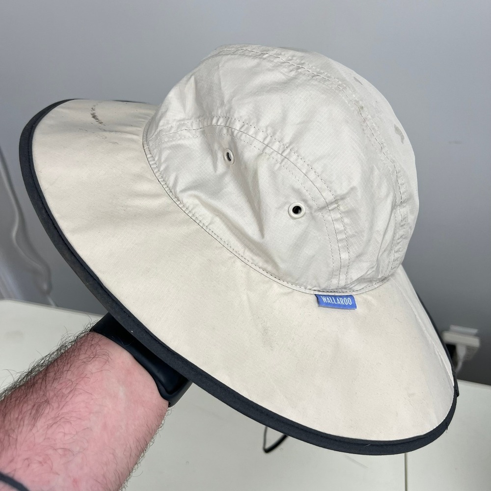Wallaroo Hat Company Cape Town Sun Hat Tan Wide Brim‎ Hiking Adjustable Strap